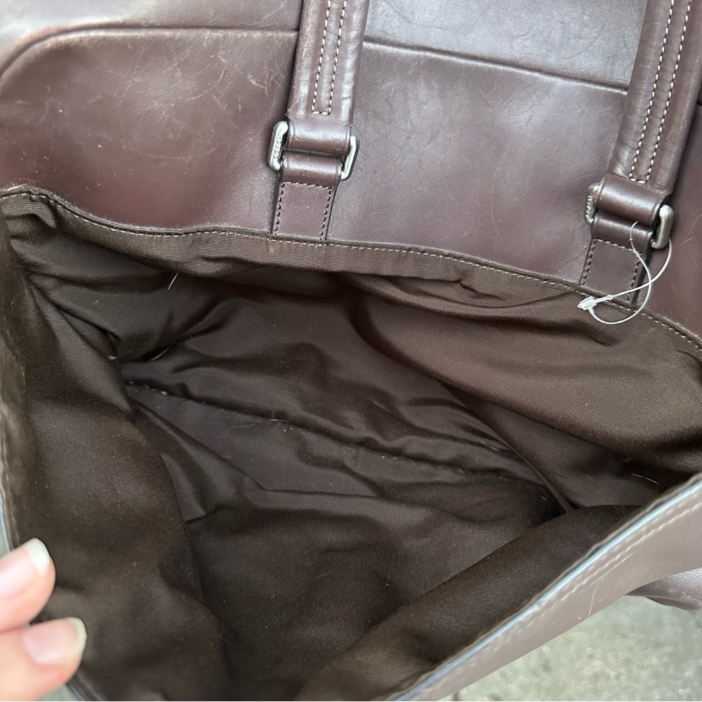 COACH Lexington commuter soft leather briefcase F70707 - Picture 9 of 16